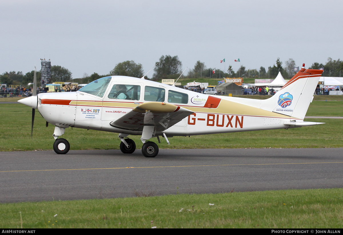 Aircraft Photo of G-BUXN | Beech C23 Sundowner 180 | AirHistory.net #136513