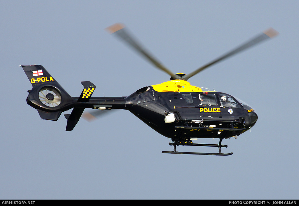 Aircraft Photo of G-POLA | Eurocopter EC-135P-2+ | West Midlands Police | AirHistory.net #136519