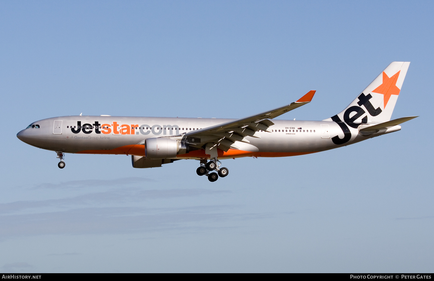 Aircraft Photo of VH-EBB | Airbus A330-202 | Jetstar Airways | AirHistory.net #136532