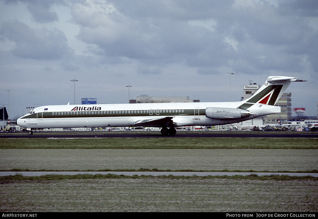 Aircraft Photo of I-DACZ | McDonnell Douglas MD-82 (DC-9-82) | Alitalia | AirHistory.net #136558