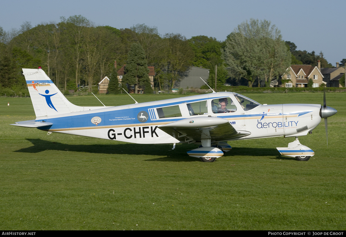 Aircraft Photo of G-CHFK | Piper PA-32-260 Cherokee Six E | Aerobility | AirHistory.net #136562