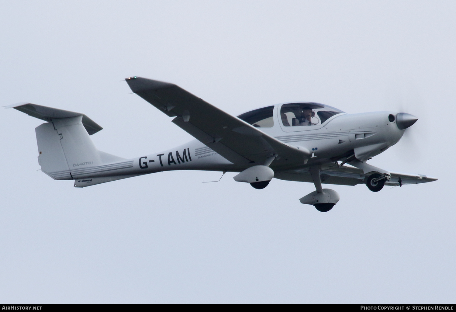 Aircraft Photo of G-TAMI | Diamond DA40D Diamond Star TDI | AirHistory.net #136566