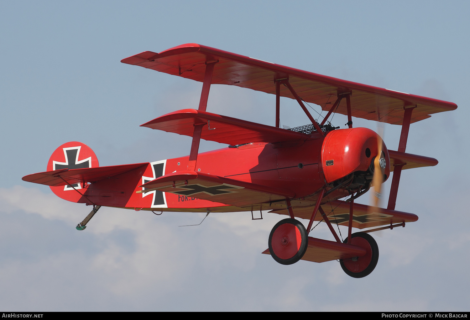 Aircraft Photo of G-DREI / 152/17 | Fokker Dr.1 (replica) | Germany - Air Force | AirHistory.net #136577