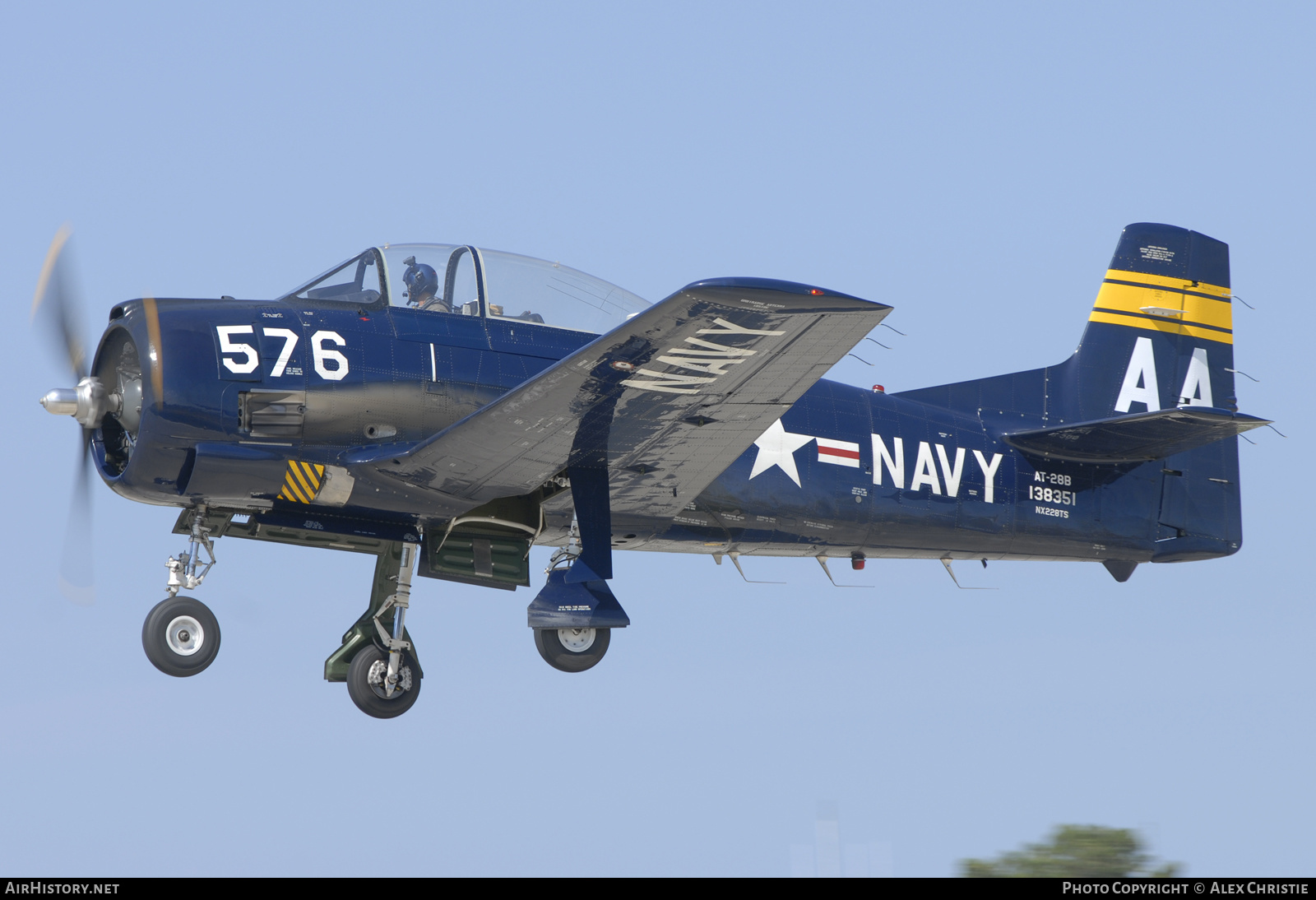 Aircraft Photo of N228TS / NX228TS / 138351 | North American AT-28D Trojan | USA - Navy | AirHistory.net #136594