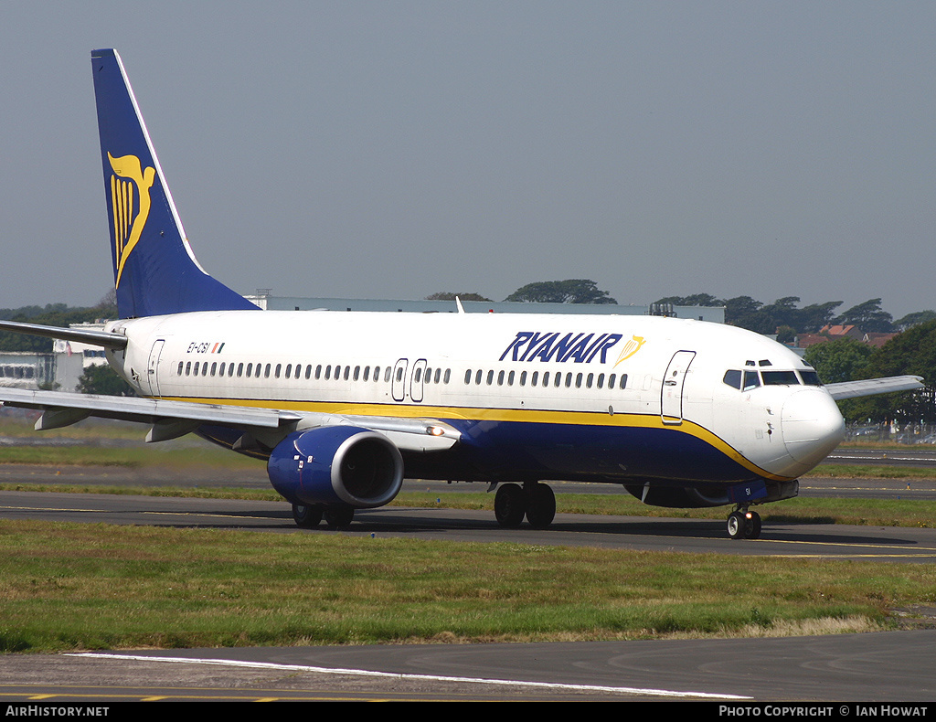 Aircraft Photo of EI-CSI | Boeing 737-8AS | Ryanair | AirHistory.net #136601
