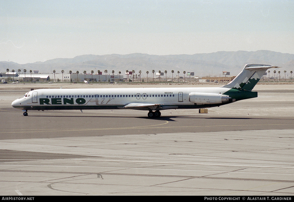 Aircraft Photo of N821RA | McDonnell Douglas MD-82 (DC-9-82) | Reno Air | AirHistory.net #136603