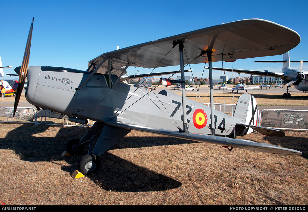 Aircraft Photo of EC-ERP / EE3-170 | CASA 1.131E Jungmann | AirHistory.net #136605