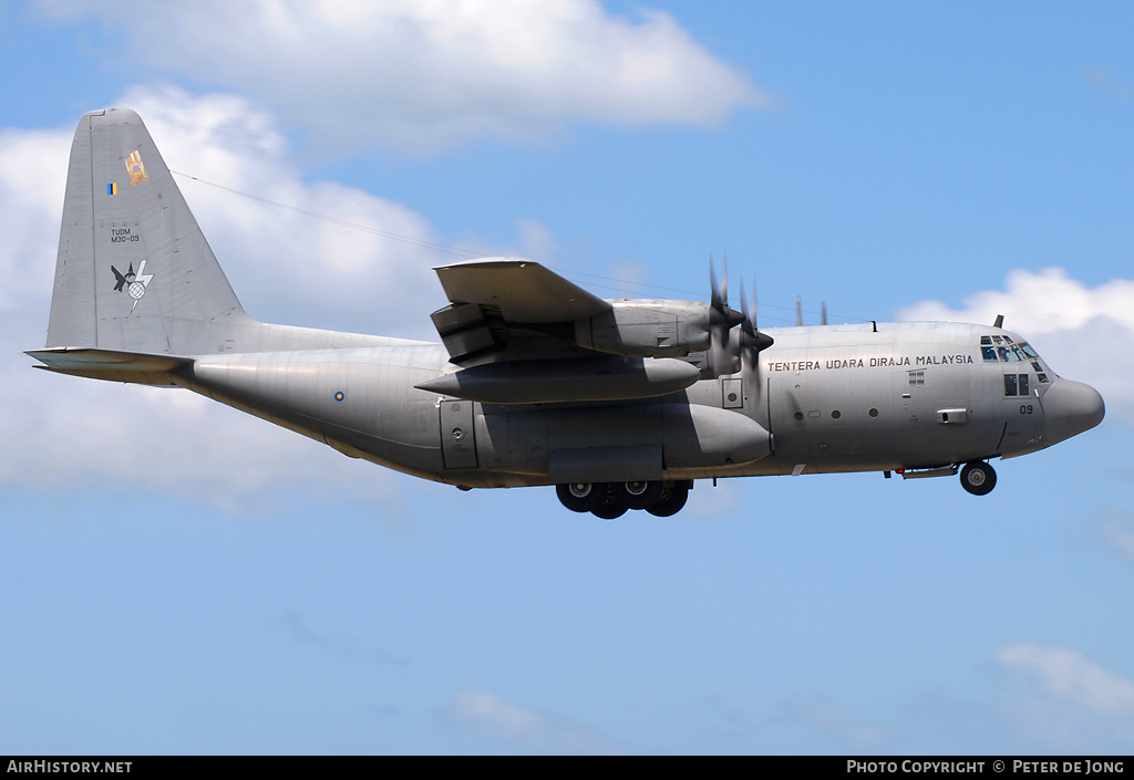 Aircraft Photo of M30-09 | Lockheed C-130H-MP Hercules (L-382) | Malaysia - Air Force | AirHistory.net #136606