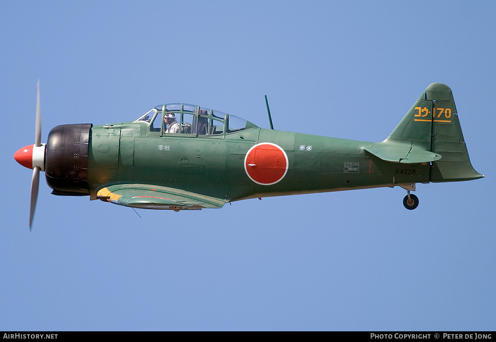 Aircraft Photo of F-AZZM / コウ-170 | North American T-6 / A6M Zero (mod) | Japan - Air Force | AirHistory.net #136607
