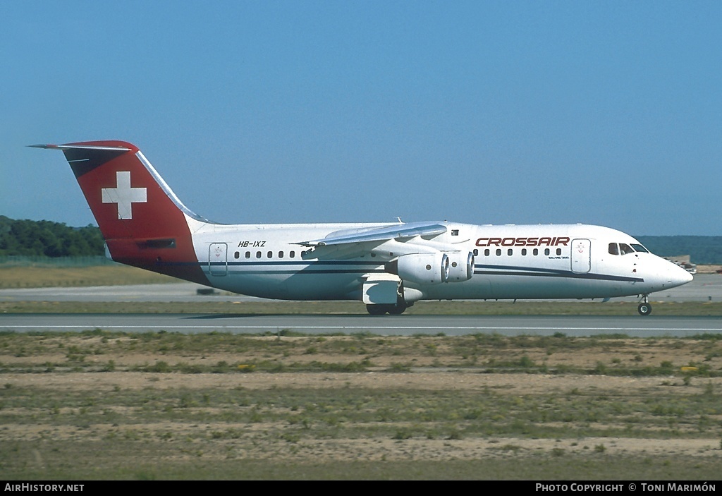 Aircraft Photo of HB-IXZ | British Aerospace BAe-146-300 | Crossair | AirHistory.net #136610