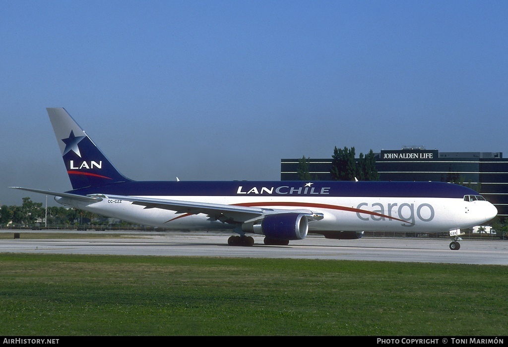 Aircraft Photo of CC-CZZ | Boeing 767-316F/ER | LAN Chile Cargo - Línea Aérea Nacional | AirHistory.net #136611