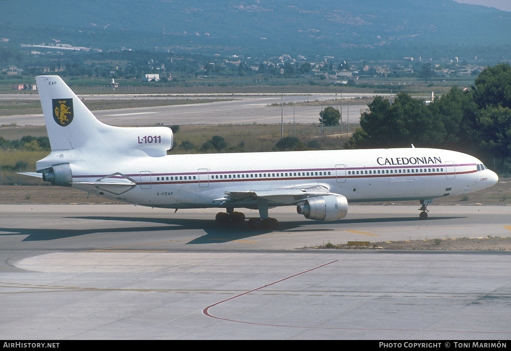Aircraft Photo of G-CEAP | Lockheed L-1011-385-1 TriStar 50 | Caledonian Airways | AirHistory.net #136616
