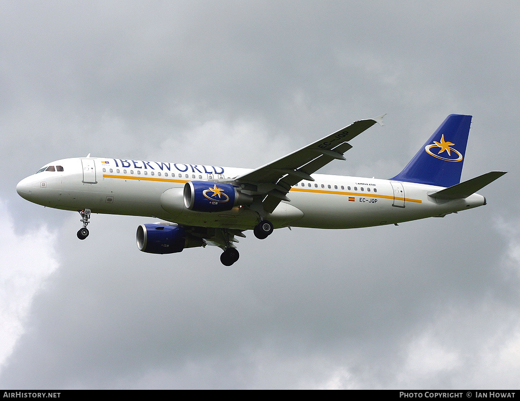 Aircraft Photo of EC-JQP | Airbus A320-214 | Iberworld Airlines | AirHistory.net #136629
