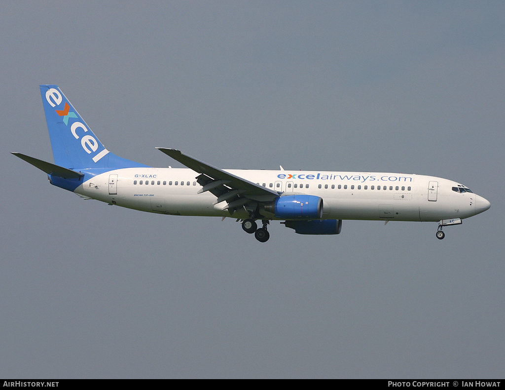 Aircraft Photo of G-XLAC | Boeing 737-81Q | Excel Airways | AirHistory.net #136635