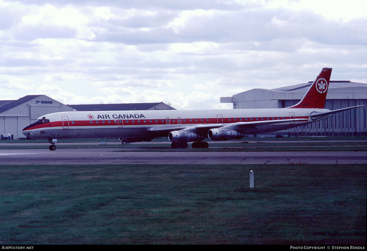 Aircraft Photo of CF-TJY | McDonnell Douglas DC-8-61 | Air Canada | AirHistory.net #136643