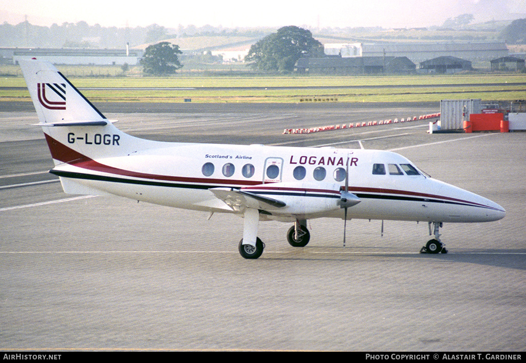 Aircraft Photo of G-LOGR | British Aerospace BAe-3102 Jetstream 31 | Loganair | AirHistory.net #136644