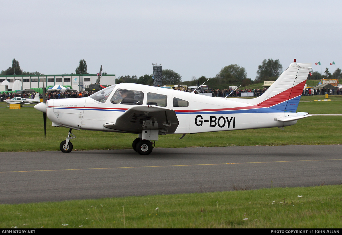 Aircraft Photo of G-BOYI | Piper PA-28-161 Cherokee Warrior II | AirHistory.net #136654