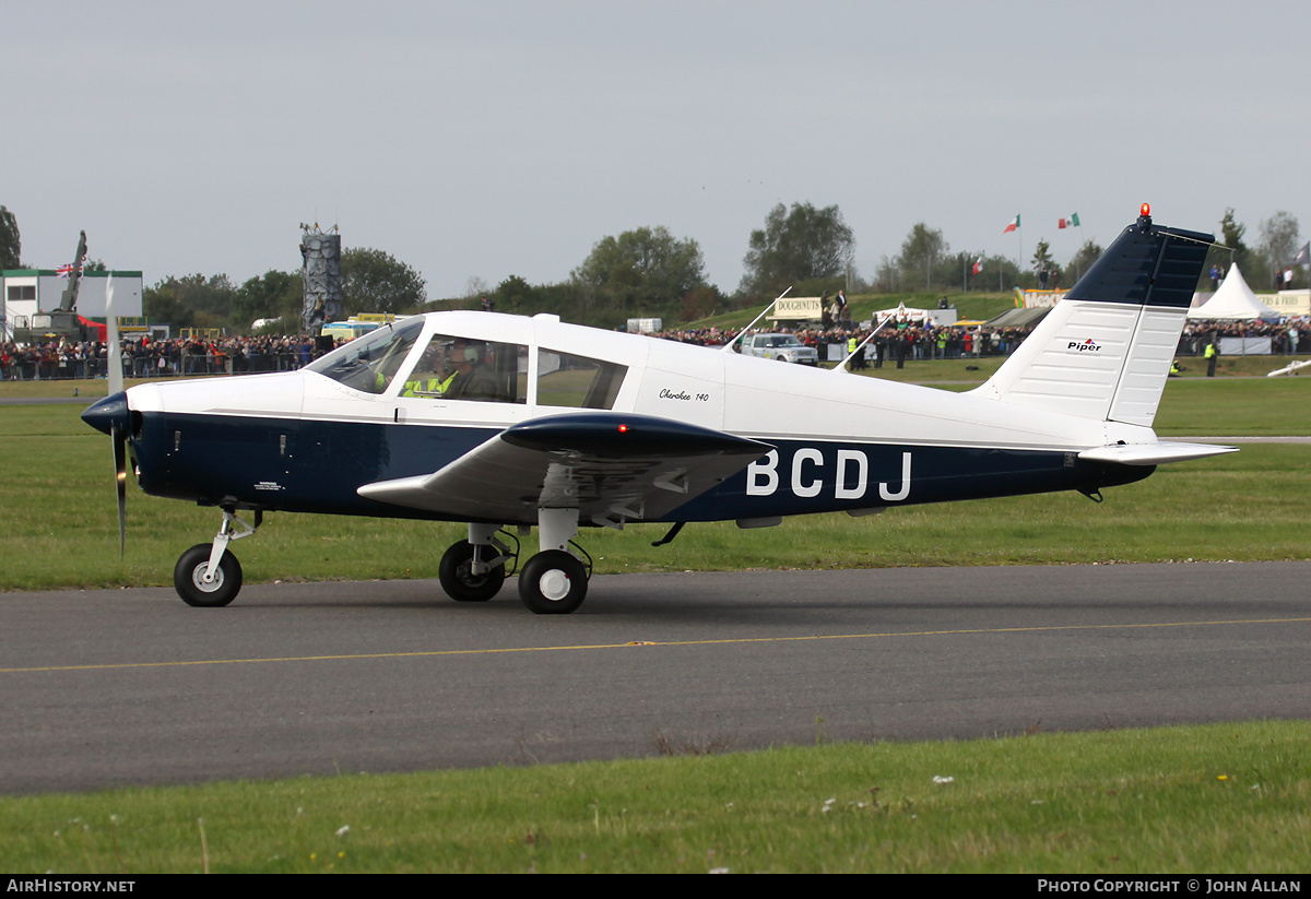Aircraft Photo of G-BCDJ | Piper PA-28-140 Cherokee | AirHistory.net #136660