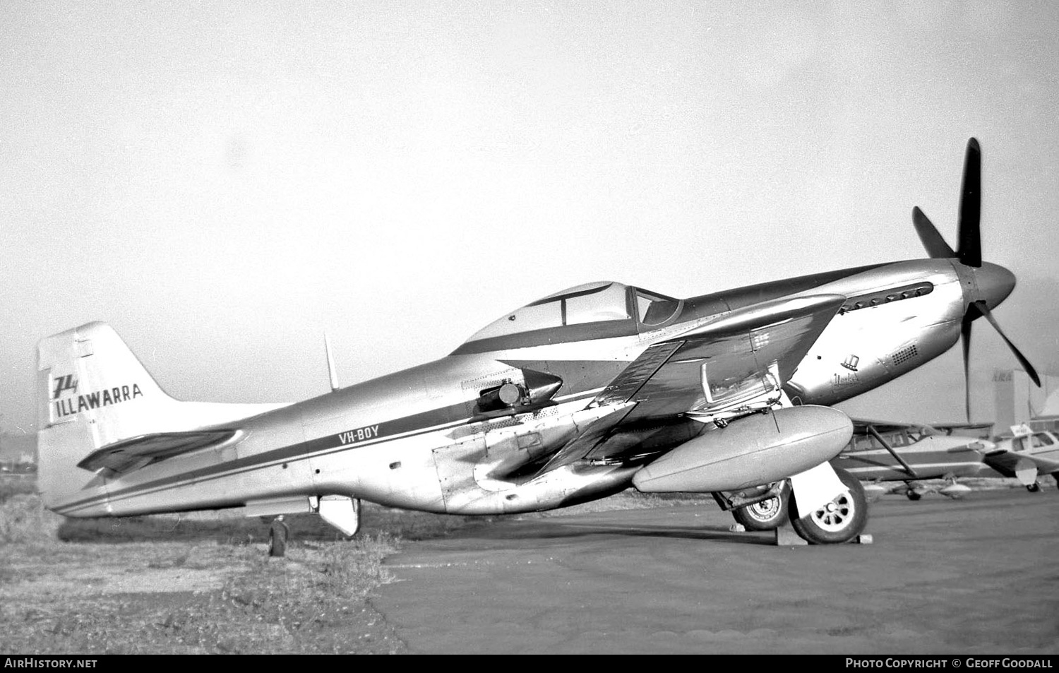Aircraft Photo of VH-BOY | Commonwealth CA-17 Mustang 20 (P-51D) | Illawarra Flying School | AirHistory.net #136664