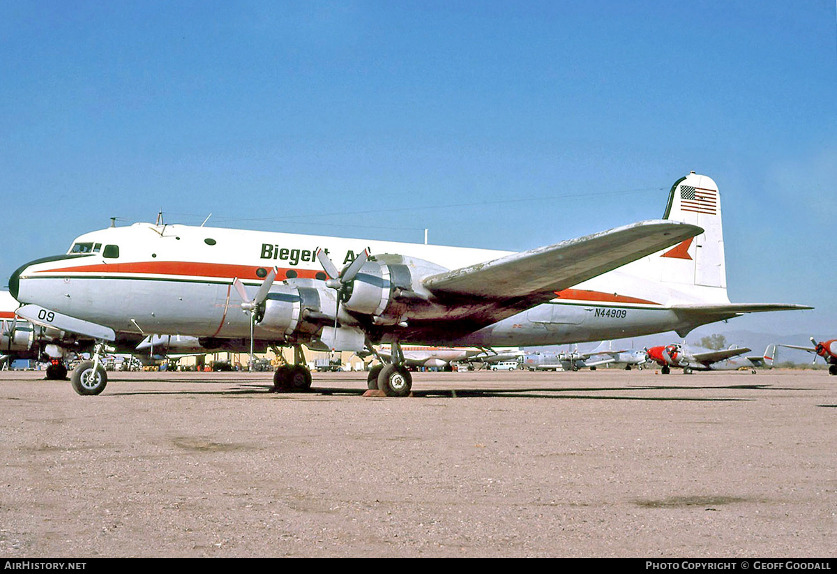 Aircraft Photo of N44909 | Douglas C-54R Skymaster | Biegert Aviation | AirHistory.net #136682