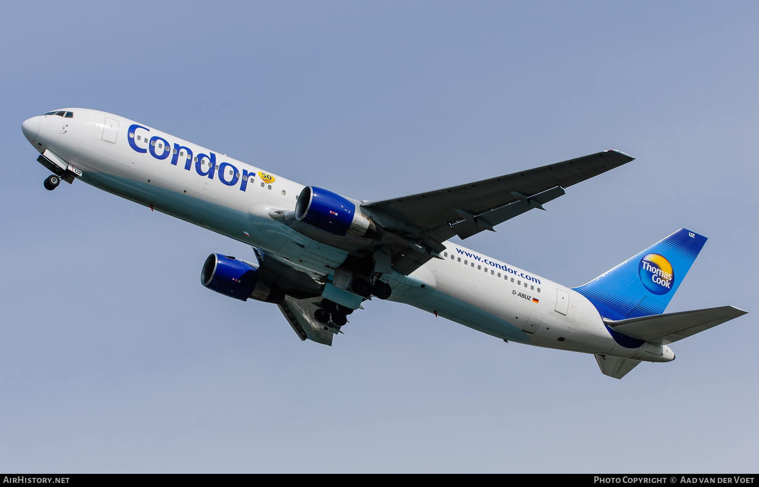 Aircraft Photo of D-ABUZ | Boeing 767-330/ER | Condor Flugdienst | AirHistory.net #136684