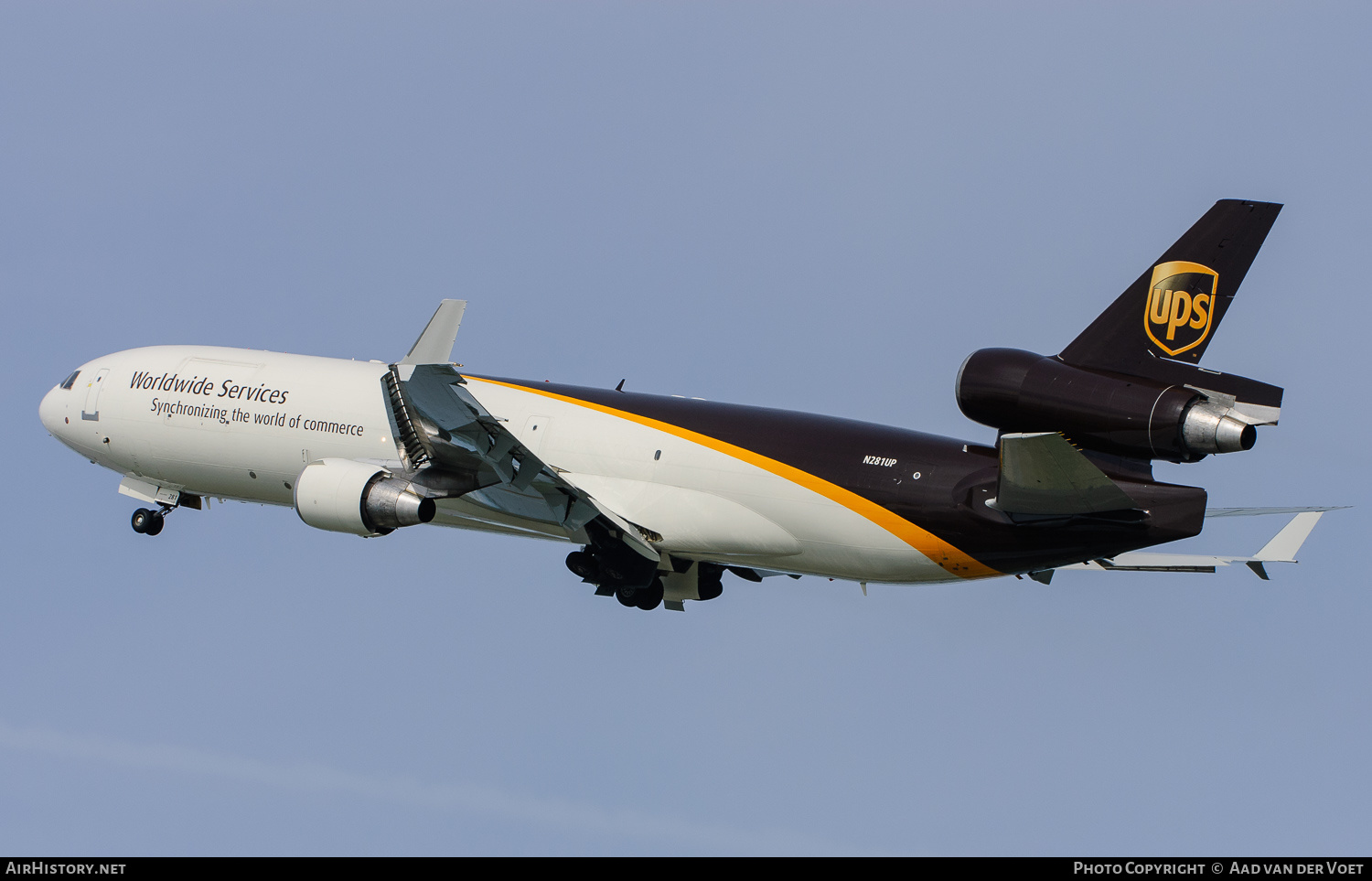 Aircraft Photo of N281UP | McDonnell Douglas MD-11/F | United Parcel Service - UPS | AirHistory.net #136689