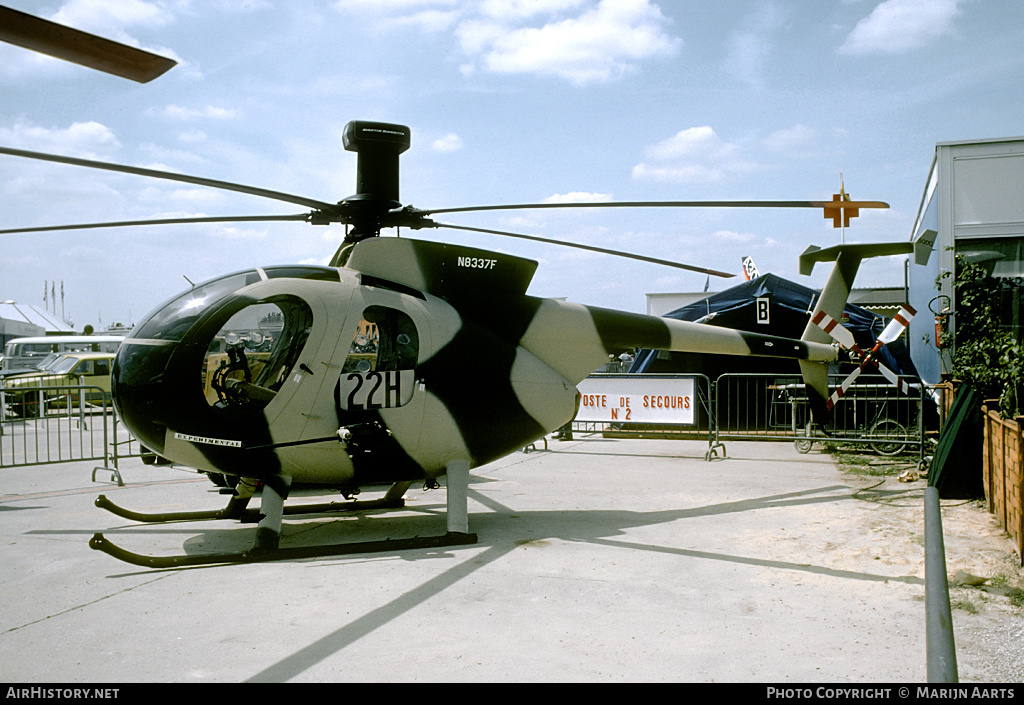 Aircraft Photo of N8337F | Hughes 500MD Scout Defender (369MD) | Hughes Aircraft | AirHistory.net #136695