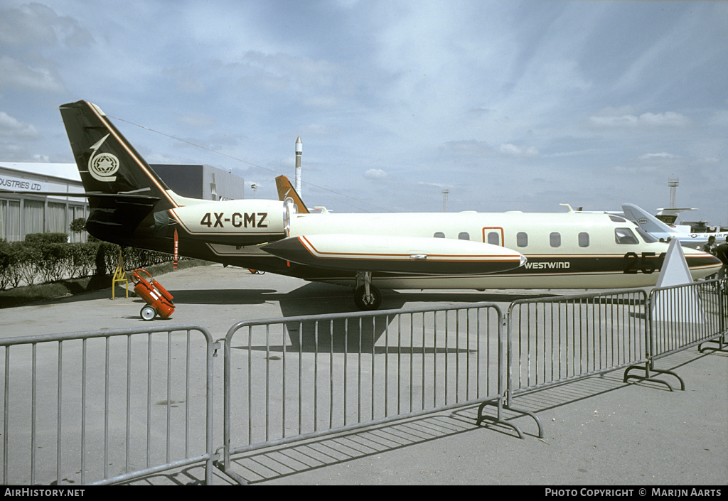 Aircraft Photo of 4X-CMZ | Israel Aircraft Industries IAI-1124 Westwind 1 | Israel Aircraft Industries | AirHistory.net #136704