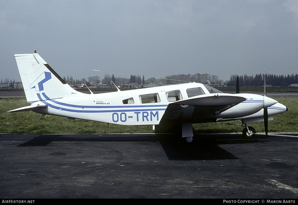 Aircraft Photo of OO-TRM | Piper PA-34-200T Seneca II | Transmarcom Air | AirHistory.net #136717