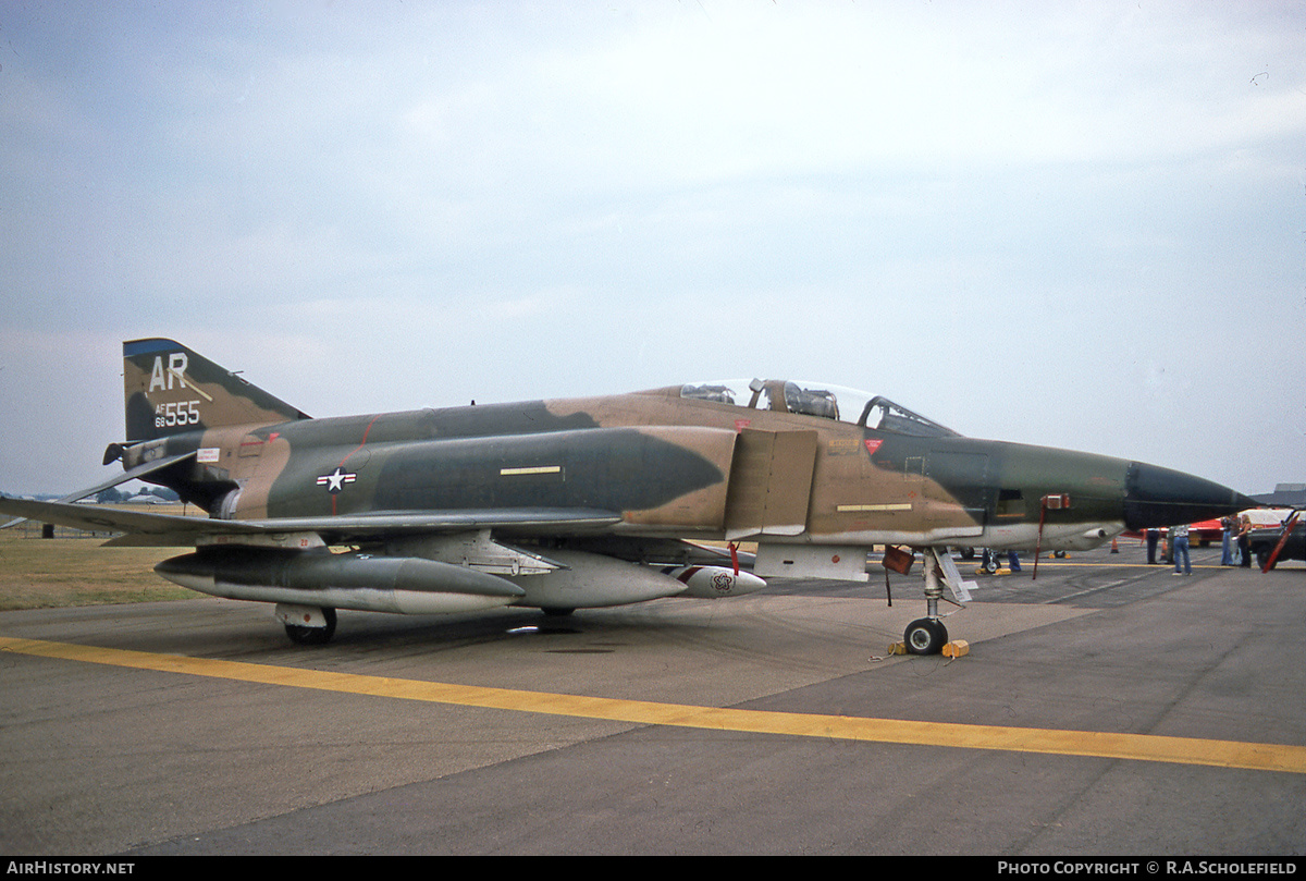 Aircraft Photo of 68-0555 / AF68-555 | McDonnell Douglas RF-4C Phantom II | USA - Air Force | AirHistory.net #136718