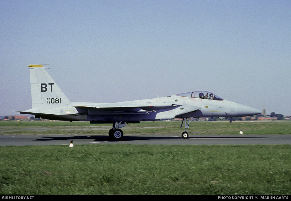 Aircraft Photo of 79-0081 / AF79-081 | McDonnell Douglas F-15C Eagle | USA - Air Force | AirHistory.net #136721