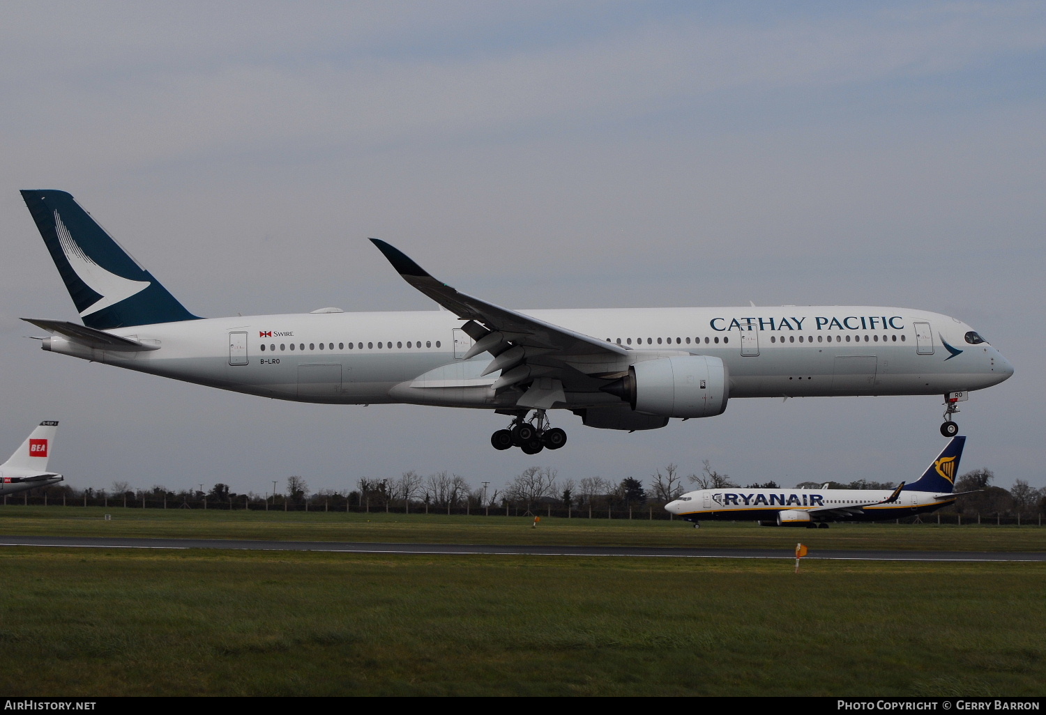 Aircraft Photo of B-LRO | Airbus A350-941 | Cathay Pacific Airways | AirHistory.net #136722