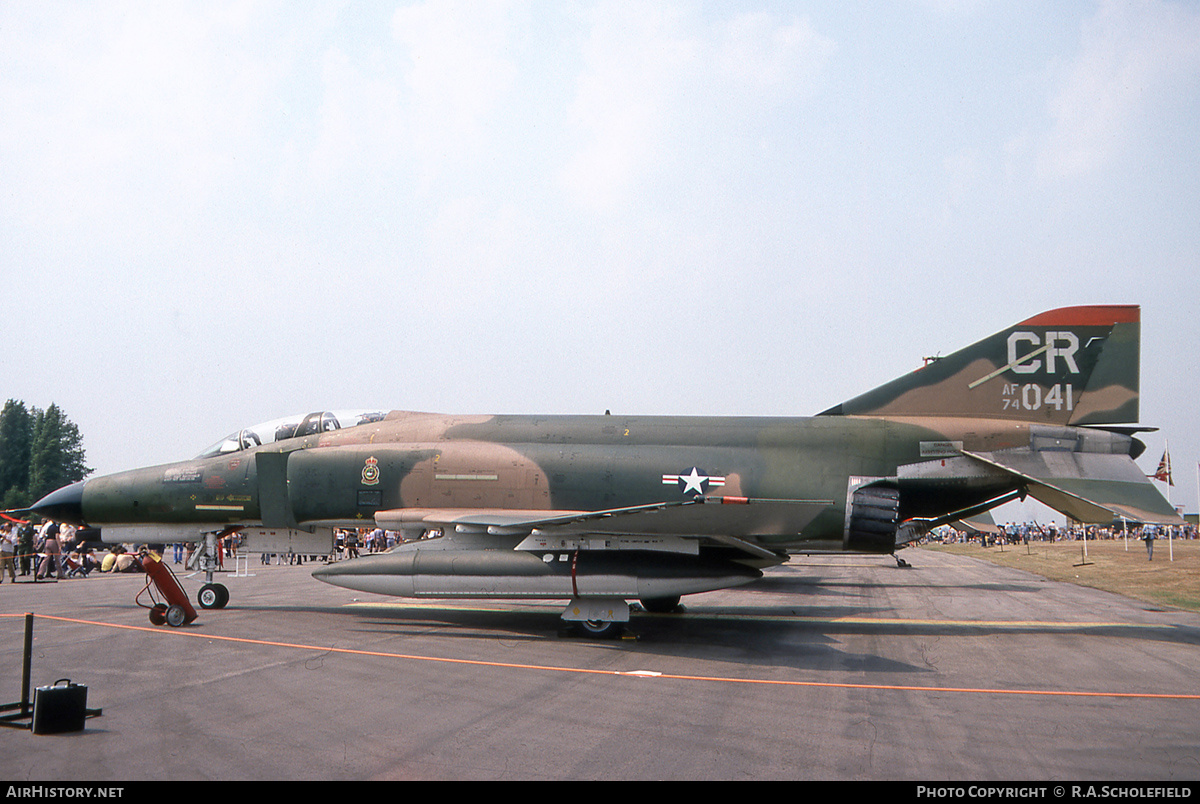 Aircraft Photo of 74-1041 / AF74-041 | McDonnell Douglas F-4E Phantom II | USA - Air Force | AirHistory.net #136727