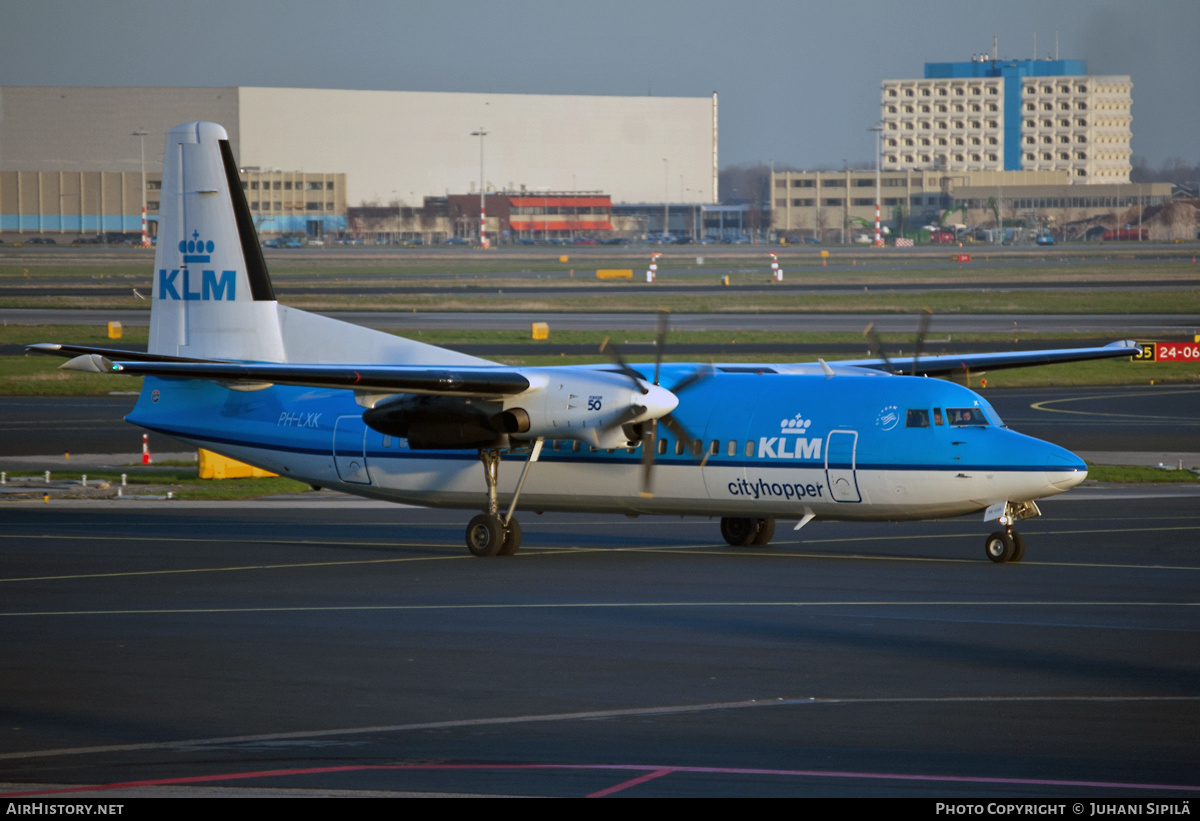 Aircraft Photo of PH-LXK | Fokker 50 | KLM Cityhopper | AirHistory.net #136747