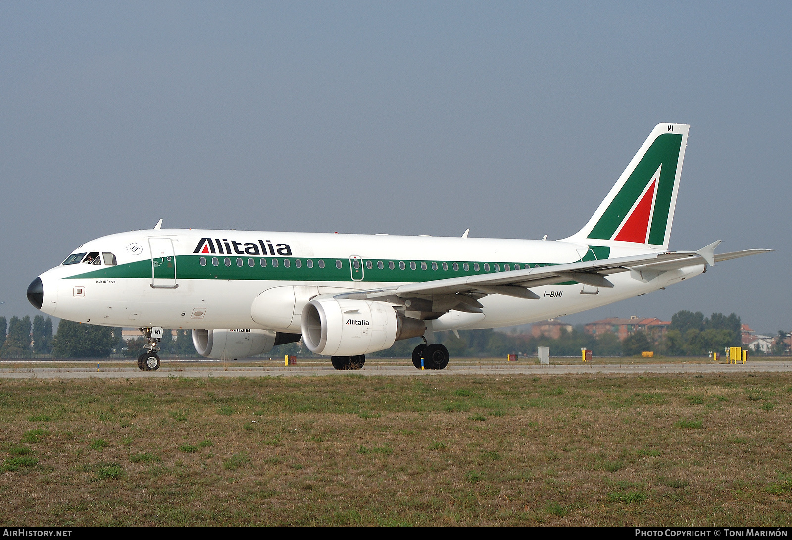 Aircraft Photo of I-BIMI | Airbus A319-112 | Alitalia | AirHistory.net #136765