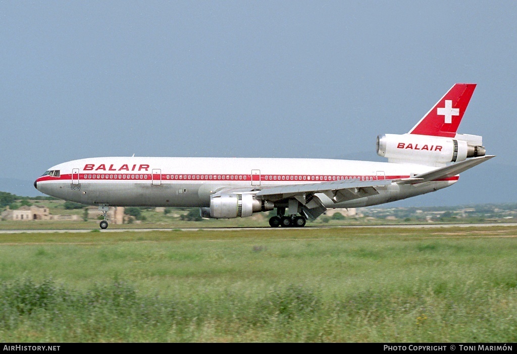 Aircraft Photo of HB-IHK | McDonnell Douglas DC-10-30 | Balair | AirHistory.net #136767