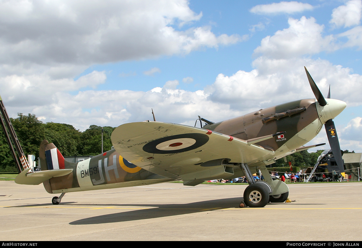 Aircraft Photo of G-MKVB / BM597 | Supermarine 349 Spitfire LF5B | UK - Air Force | AirHistory.net #136779