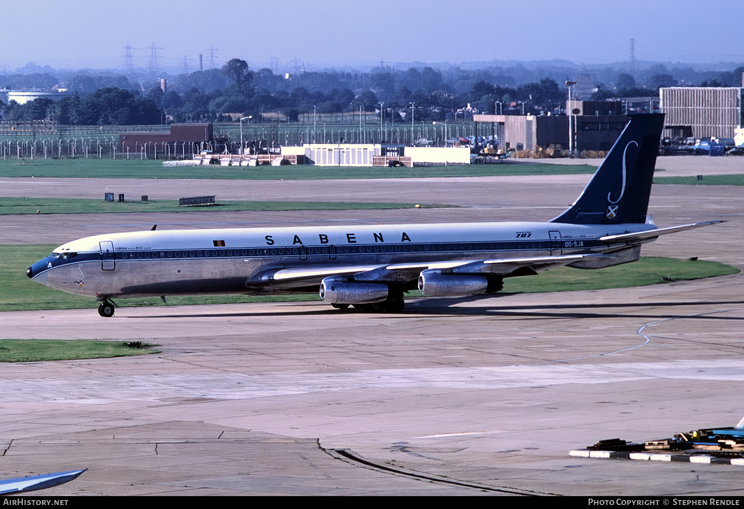 Aircraft Photo of OO-SJA | Boeing 707-329 | Sabena | AirHistory.net #136798