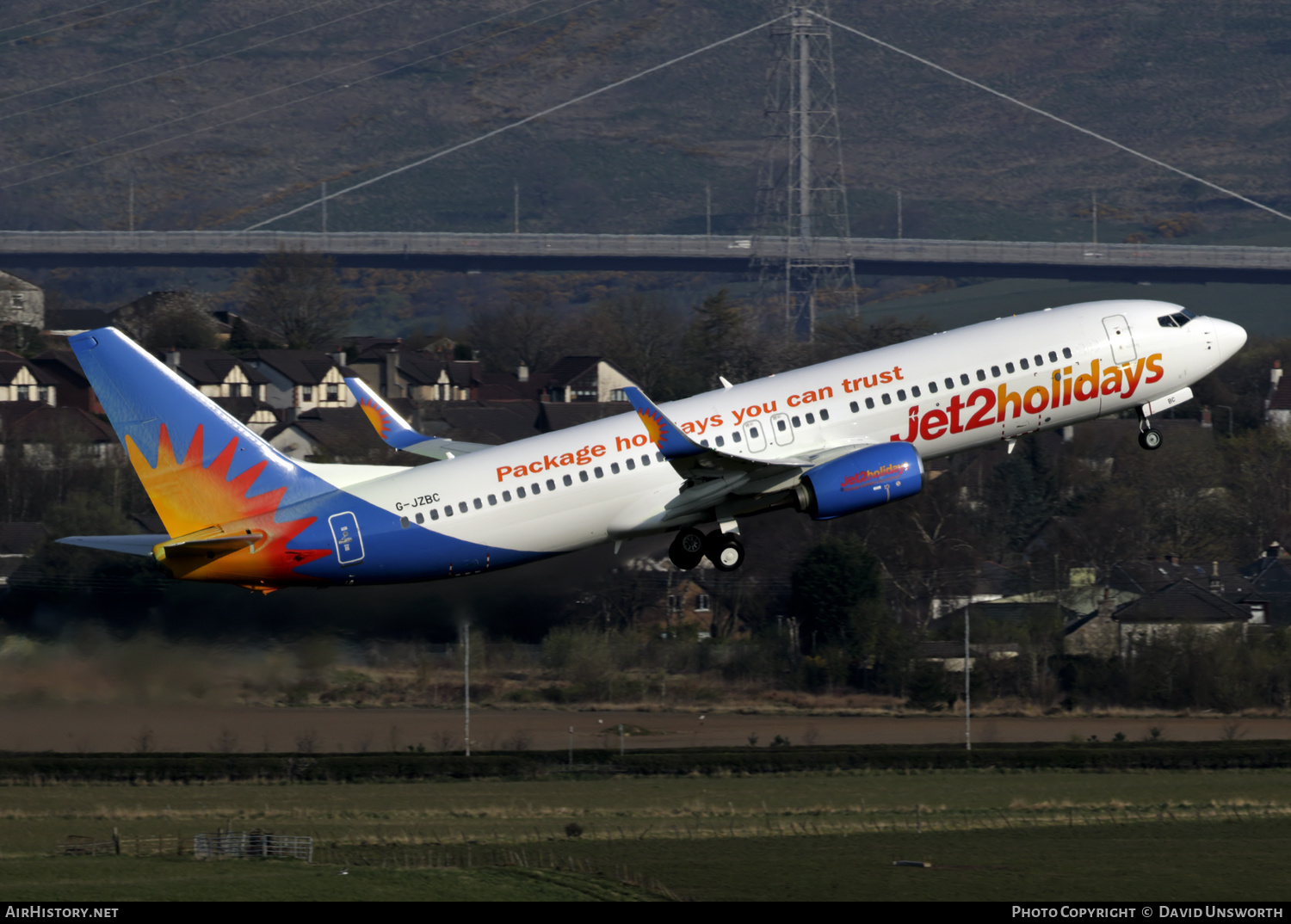 Aircraft Photo of G-JZBC | Boeing 737-800 | Jet2 Holidays | AirHistory.net #136801