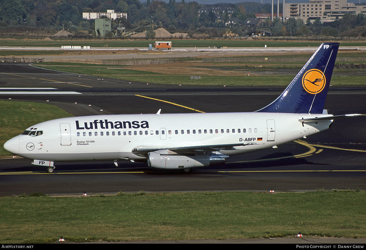 Aircraft Photo of D-ABFP | Boeing 737-230/Adv | Lufthansa | AirHistory.net #136802