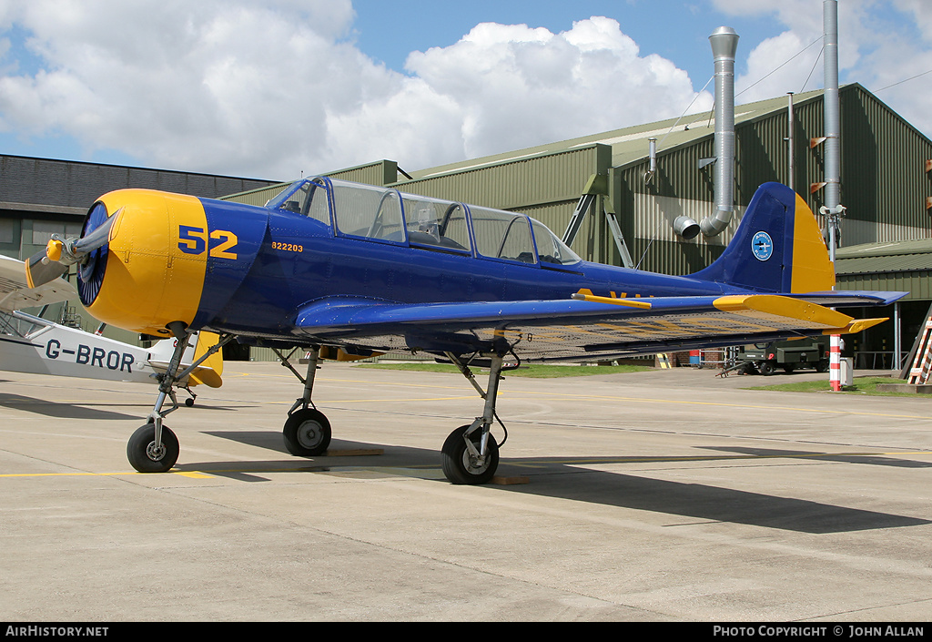 Aircraft Photo of G-YAKO | Yakovlev Yak-52 | Anglia Flight | AirHistory.net #136808