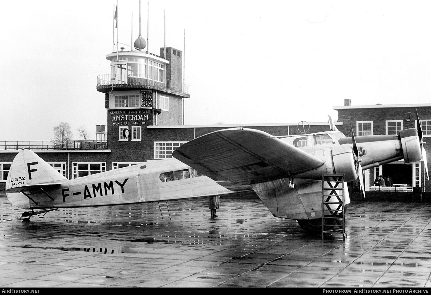 Aircraft Photo of F-AMMY | Dewoitine D.332 | Air France | AirHistory.net #136826