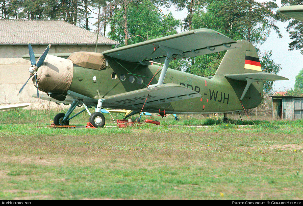 Aircraft Photo of DDR-WJH | Antonov An-2 | AirHistory.net #136841