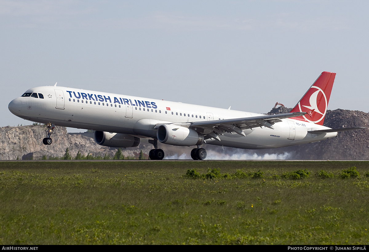 Aircraft Photo of TC-JSG | Airbus A321-231 | Turkish Airlines | AirHistory.net #136848