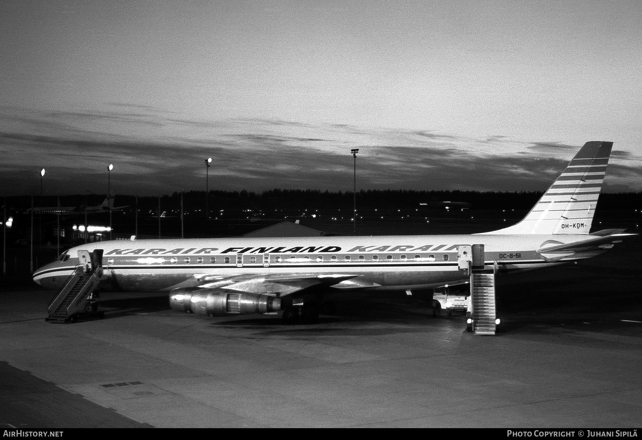 Aircraft Photo of OH-KDM | Douglas DC-8-51 | Karair Finland | AirHistory.net #136867
