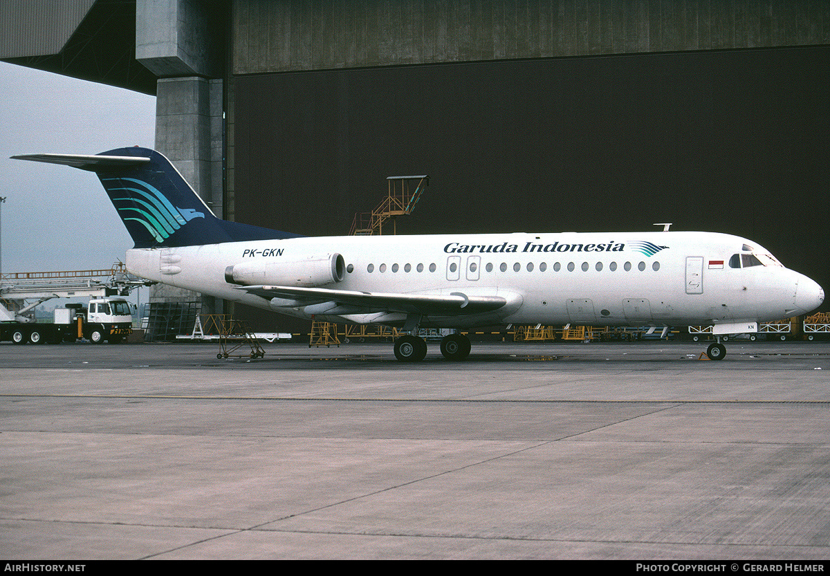 Aircraft Photo of PK-GKN | Fokker F28-4000 Fellowship | Garuda Indonesia | AirHistory.net #136893