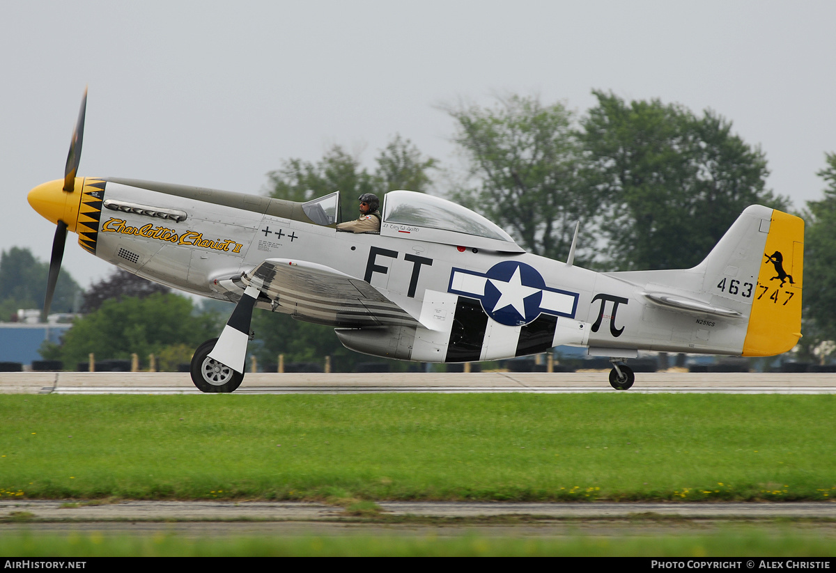Aircraft Photo of N251CS / 463747 | North American P-51D Mustang | USA - Air Force | AirHistory.net #136899