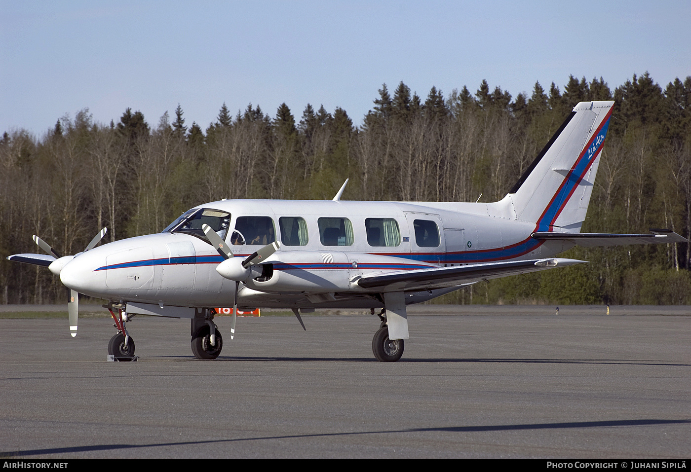 Aircraft Photo of SE-ILY | Piper PA-31-350 Navajo Chieftain | Lid Air | AirHistory.net