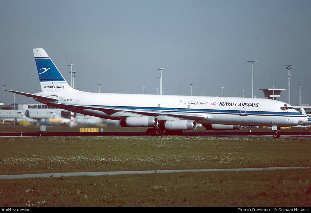 Aircraft Photo of N735PL | McDonnell Douglas DC-8-62H(F) | Kuwait Airways Cargo | AirHistory.net #136913
