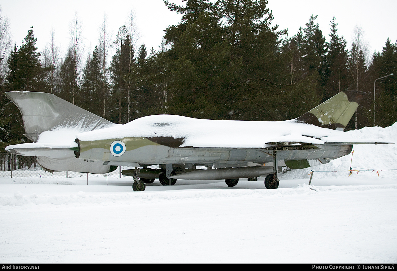 Aircraft Photo of MG-127 | Mikoyan-Gurevich MiG-21F-13 | Finland - Air Force | AirHistory.net #136920